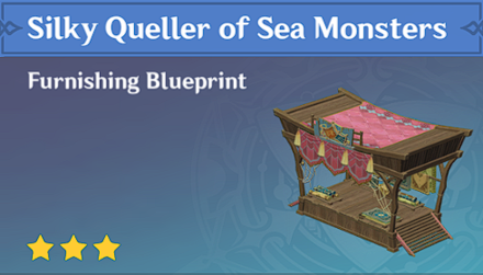 Genshin Impact - How to Get Silky Queller of Sea Monsters Furnishing