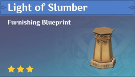 Genshin Impact - How to Get Light of Slumber Furnishing