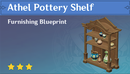 Genshin Impact - How to Get Athel Pottery Shelf Furnishing