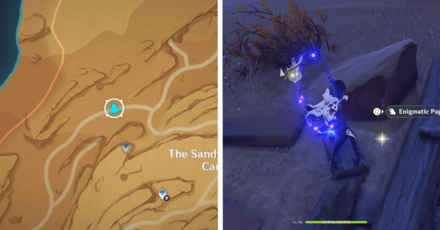 Genshin - A Thousand Nights III location - 2