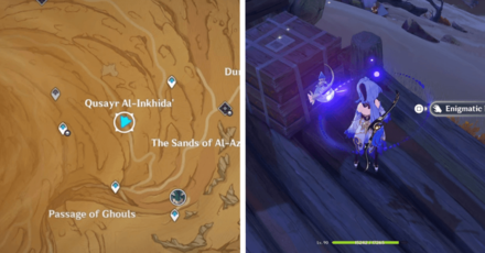 Genshin - A Thousand Nights III location - 5