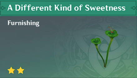 Genshin Impact - How to Get A Different Kind of Sweetness Furnishing