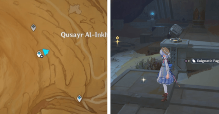 Genshin - Hadramaveth Enigmatic Page Locations - Part 1-7