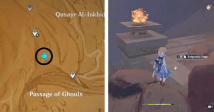 Genshin - Hadramaveth Enigmatic Page Locations - Part 1-8