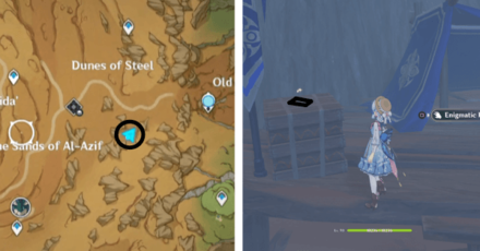 Genshin - Hadramaveth Enigmatic Page Locations - Part 1-9