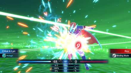 Fire Emblem Engage - Paralogue The Young Lion Beat Roy with Engage Attacks