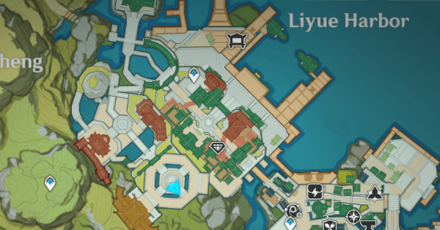 Genshin - Lantern Rite 2023 Character Locations - Beidou and Ningguang Location