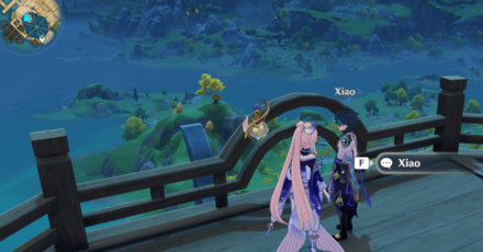 Genshin - Lantern Rite 2023 Character Locations - Xiao