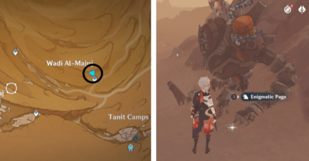 Genshin - Hadramaveth Enigmatic Page Locations - Part 2-8