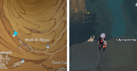 Genshin - Hadramaveth Enigmatic Page Locations - Part 2-7