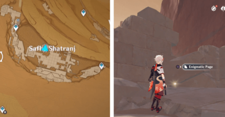 Genshin - Hadramaveth Enigmatic Page Locations - Part 2-9