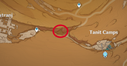 Genshin - Hadramaveth Cave Entrance - Tanit Campss