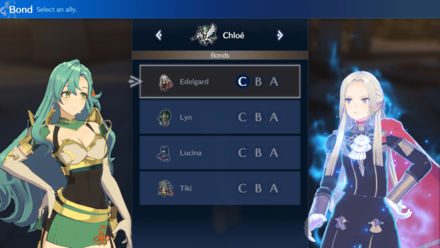 Fire Emblem Engage Bond Level