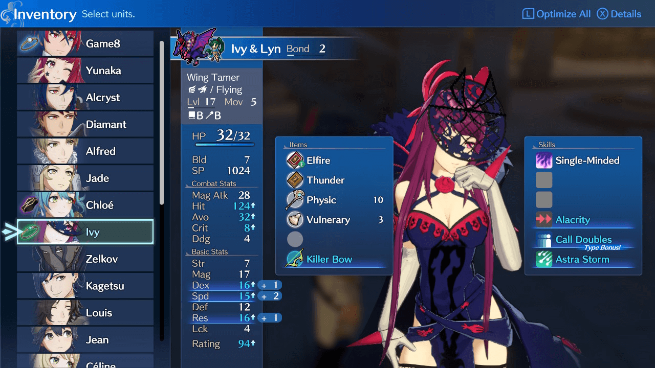 Fire Emblem Engage Level Up