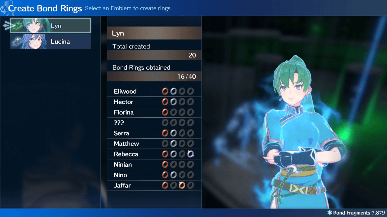 Fire Emblem Engage Bond Ring Collection