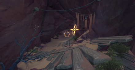 Genshin - Hadramaveth Cave Entrance - Safhe Shatranj 1