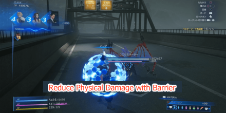 Reduce Physical Damage with Barrier