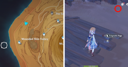 Genshin - Hadramaveth Enigmatic Page Locations - Part 1-2