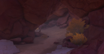 Genshin - Hadramaveth Cave Entrance - The Sands of Three Canals 1