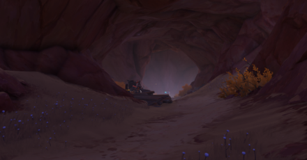 Genshin - Hadramaveth Cave Entrance - The Sands of Three Canals 2