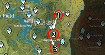 Genshin - Behind the Scenes Day 3 Guide for Denying Decay Location