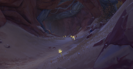 Genshin - Hadramaveth Cave Entrance - The Sands of Al-Azif