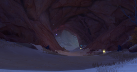 Genshin - Hadramaveth Cave Entrance - Passage of Ghouls