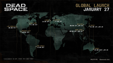 Dead Space Remake - January 27 Global Launch