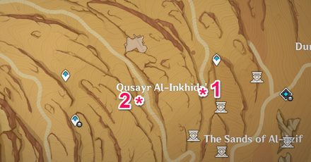 Genshin - Hadramaveth Cave Entrance - Qusayr Al-Inkhida