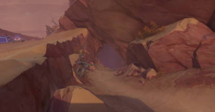 Genshin - Hadramaveth Cave Entrance - Qusayr Al-Inkhida