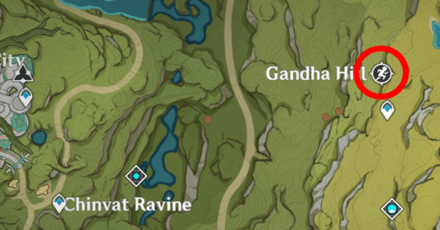 Genshin - Radiant Sparks Day 3 Iridescent Moonlight Location