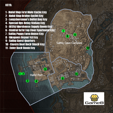 Warzone 2.0 - West Sector Key Locations