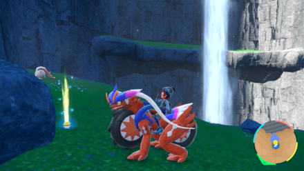 Pokemon Scarlet and Violet SV - TM140 - Nasty Plot TM Overworld Location