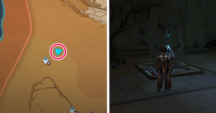 Genshin - Hadramaveth Primal Sandglass - Location 2