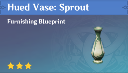 Genshin Impact - How to Get Hued Vase: Sprout Furnishing