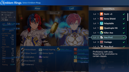 Fire Emblem Engage - Bond with Emblems for Weapon Proficiency