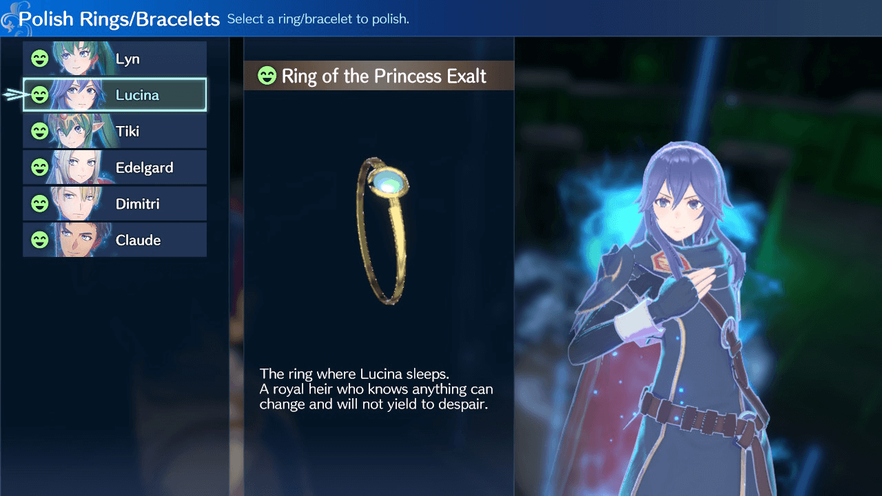 Fire Emblem Engage Emblem Rings