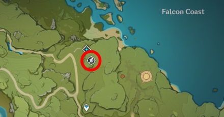 Genshin - Radiant Sparks Day 4 Whirling Petals Location