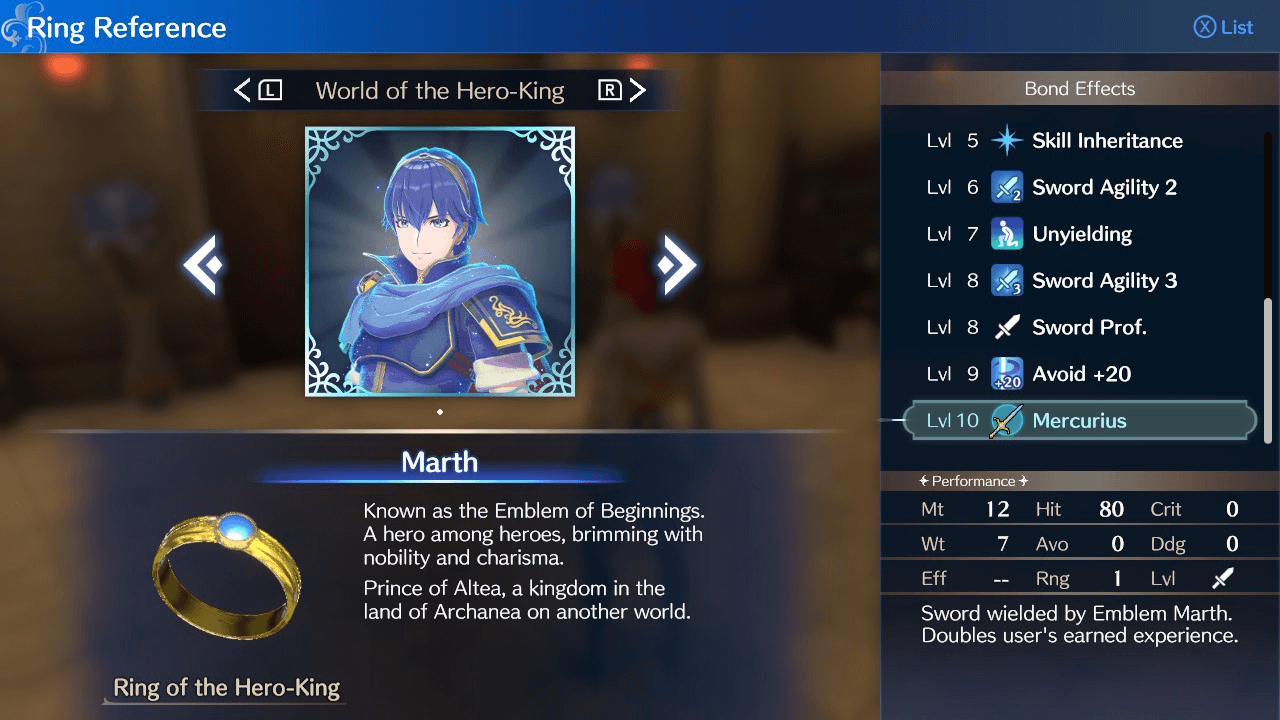 Fire Emblem Engage Bond Effects