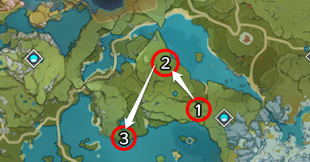 Genshin - Behind the Scenes Day 4 Guide for Dispelling Disaster Location