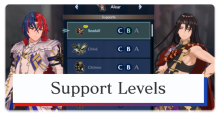 Fire Emblem Engage - Support Levels