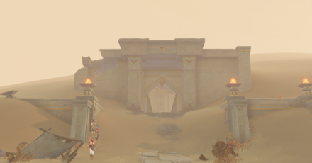 Genshin - Sumeru Cave Entrance - The Dune of Magma 2