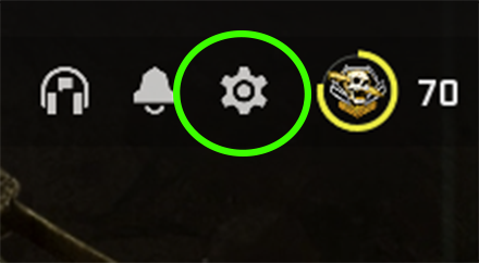 Modern Warfare 2 - Select Settings Activision ID