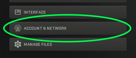 Modern Warfare 2 - Select Account and Network Activision ID