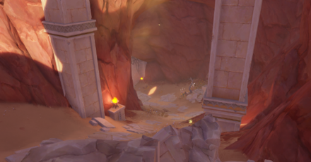 Genshin - Sumeru Cave Entrance - The Mausoleum of King Deshret 2