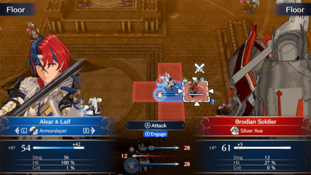 Fire Emblem Engage - Follow-Up Attack Combat Flow