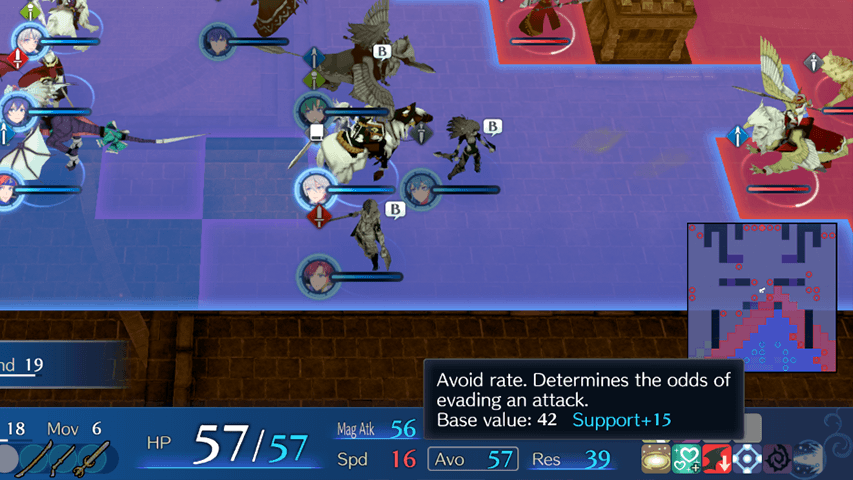 Fire Emblem Engage - Supports Increase Avoid
