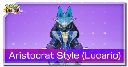 Aristocrat Style Lucario Banner