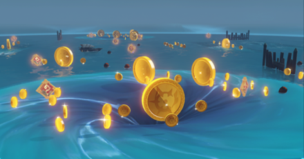 Genshin - Crossing the Thrumming Waves Tutorial Image