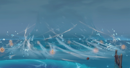 Genshin - Crossing the Thrumming Waves Tutorial Image 2